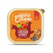 Edgard & Cooper Adult - Kip & Kalkoen - Kuipje 150 gr