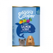 Edgard & Cooper Adult - Zalm & Forel - Blik 400 gr